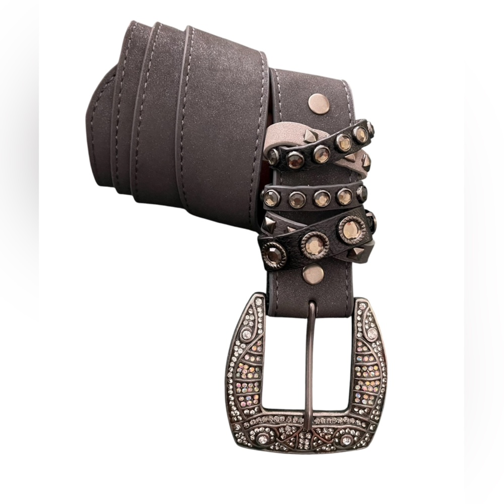 Kamberly Genuine Leather Detachable Buckle Women's Belt